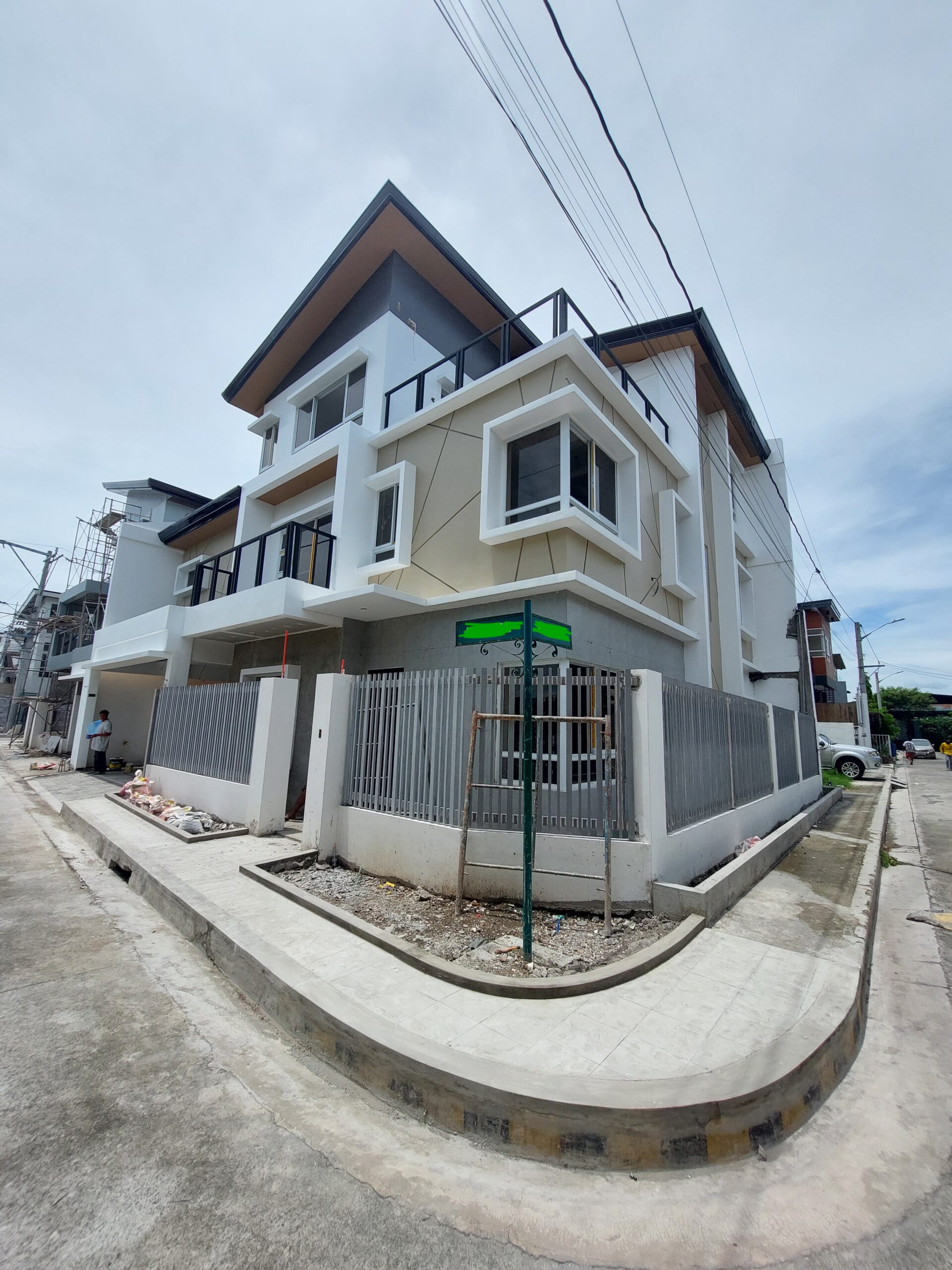 3-Storey Brand New Corner House and Lot for Sale in Greenwoods Executive Village Pasig City