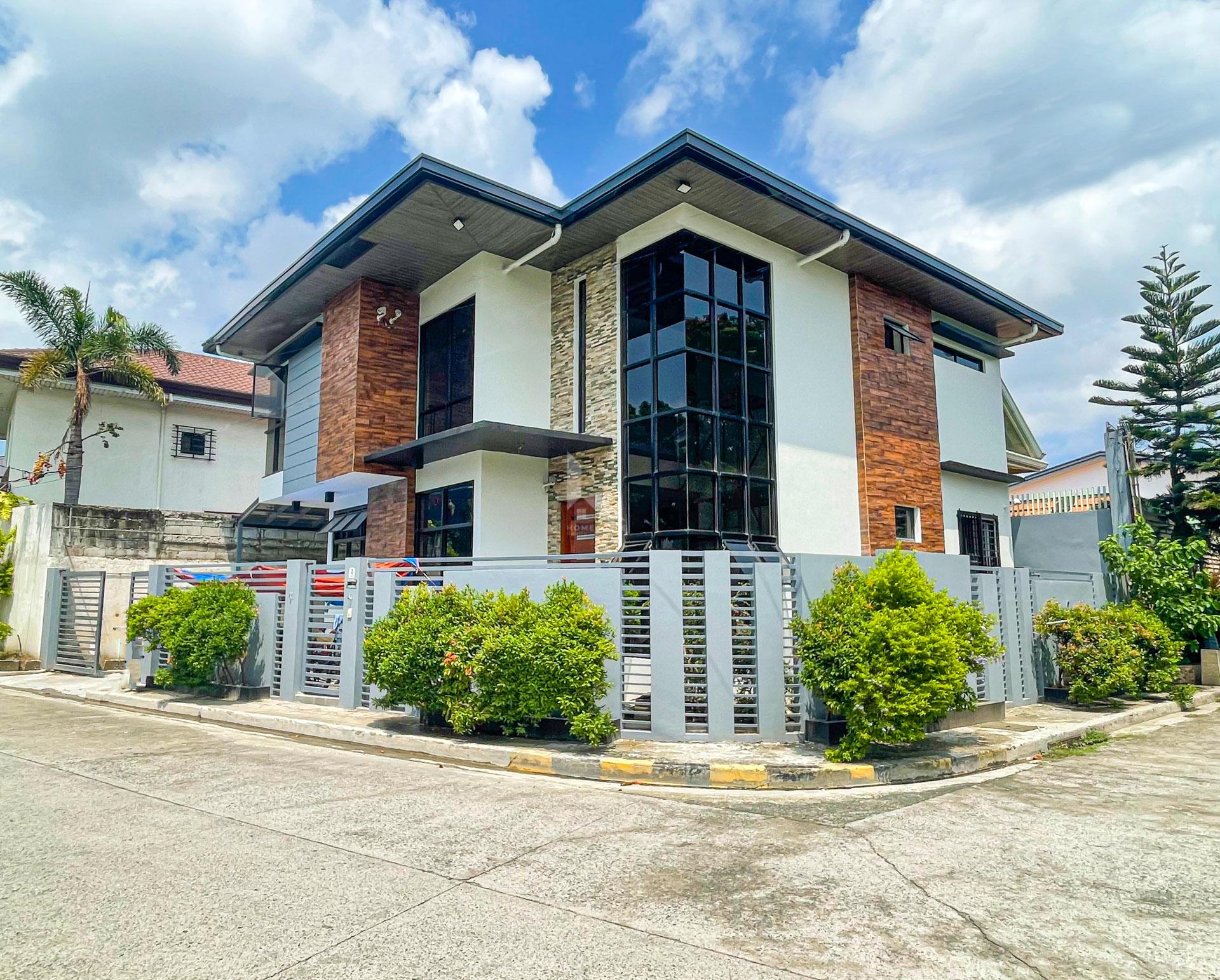Remarkable Renovated Corner House and Lot For Sale in Greenwoods Executive Village, Pasig City