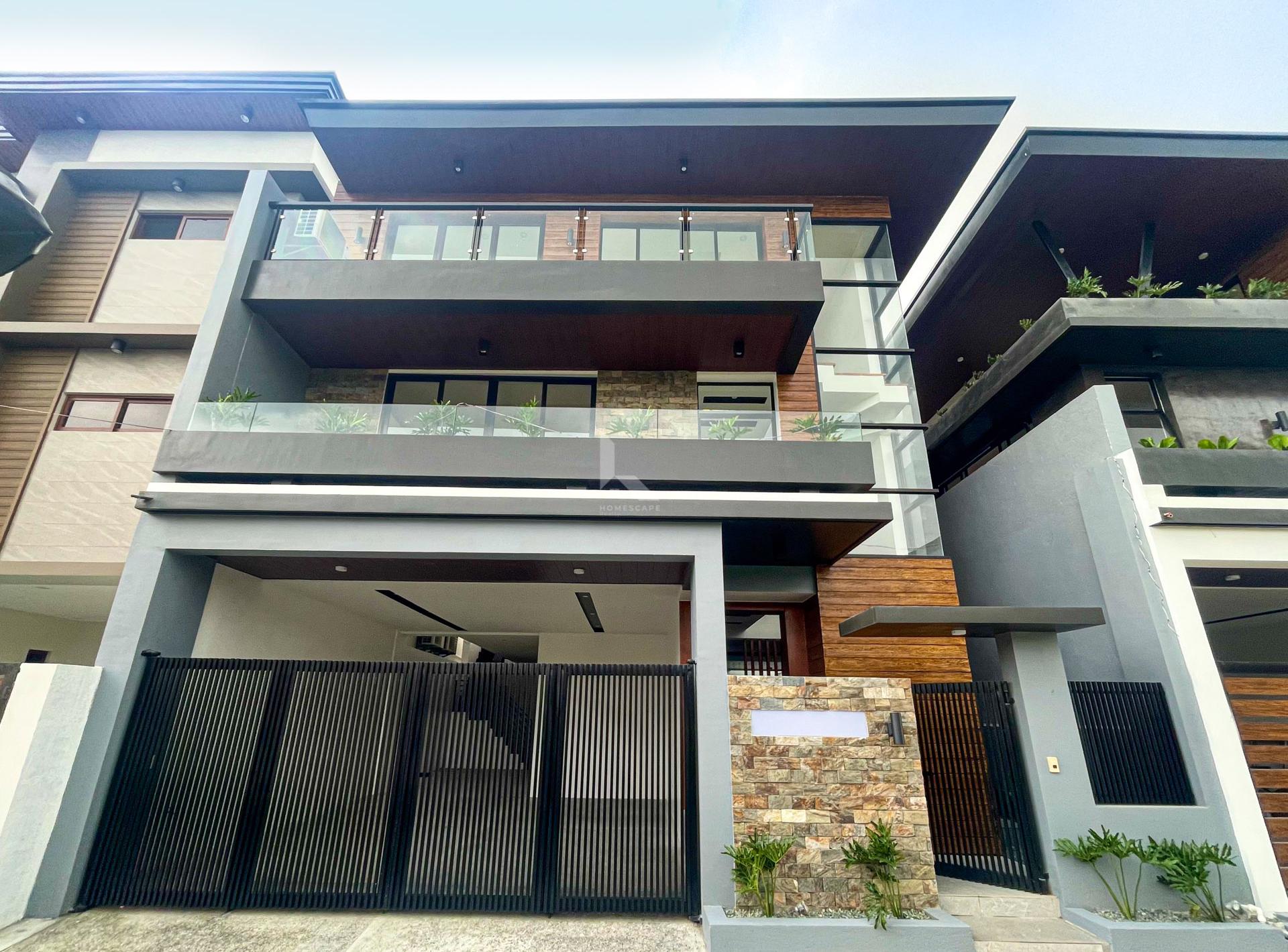 Multi-level Modern House with Pool in Greenwoods Executive Village, Pasig City