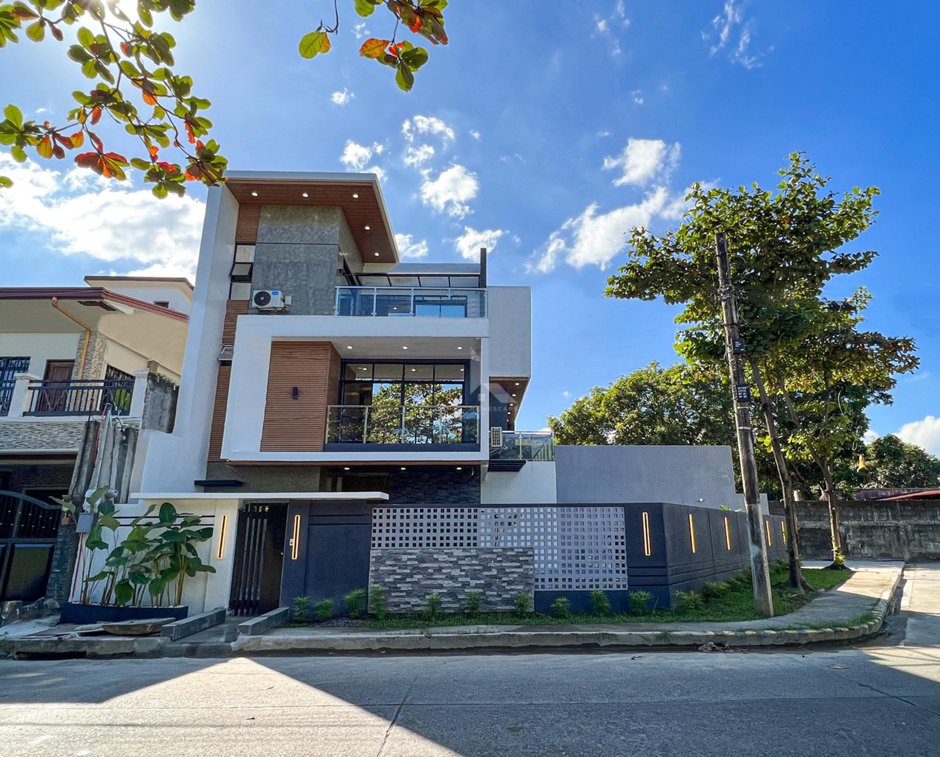 Impressive Modern Tropical Corner House And Lot For Sale In Greenview 