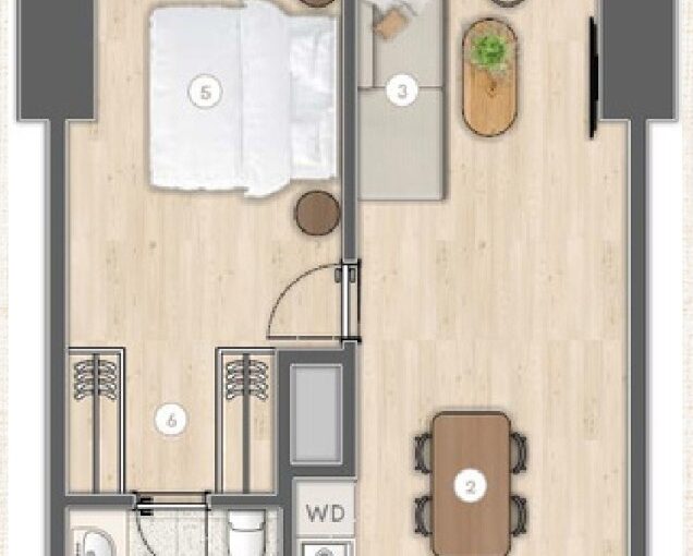 1-Bedroom Condo For Sale at LAYA by Shang Properties in Pasig City