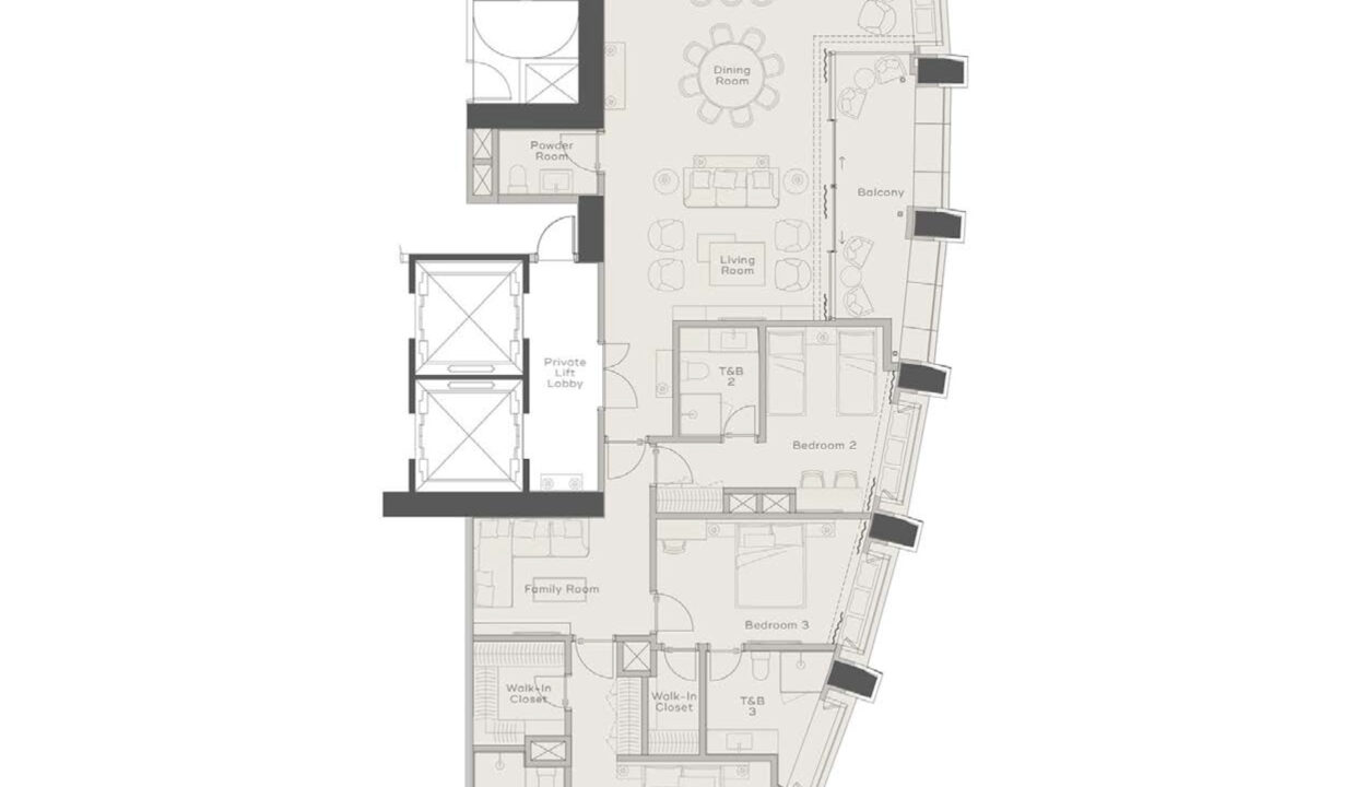 Unit Plan_3BR Premier B West