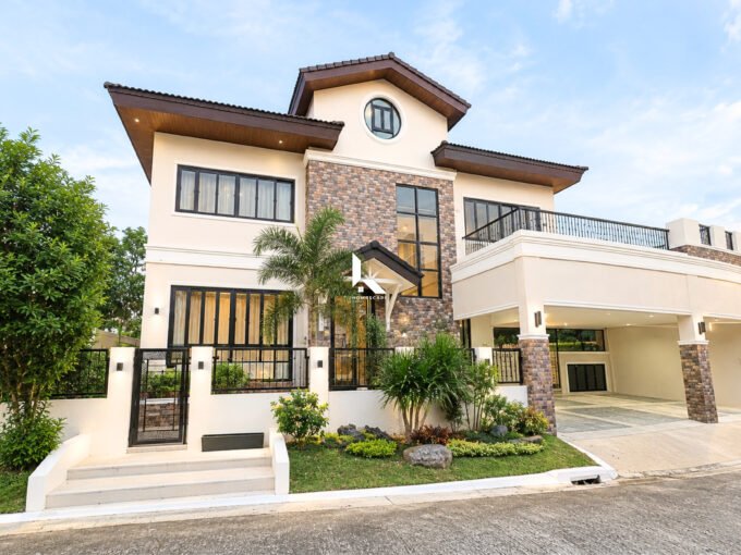 Mediterranean Luxury: Grand Three-Storey House and Lot For Sale At Portofino Heights, Las Piñas City